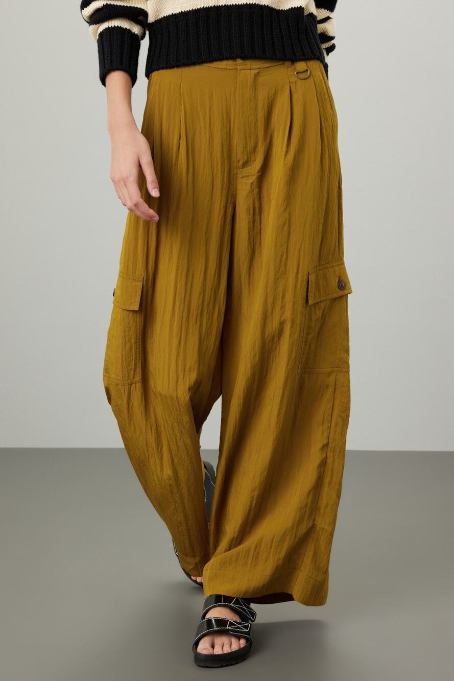 Madewell Women's Green Drapey Cargo Pants Size 4